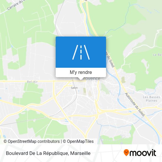 Boulevard De La République plan