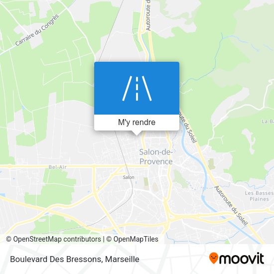 Boulevard Des Bressons plan