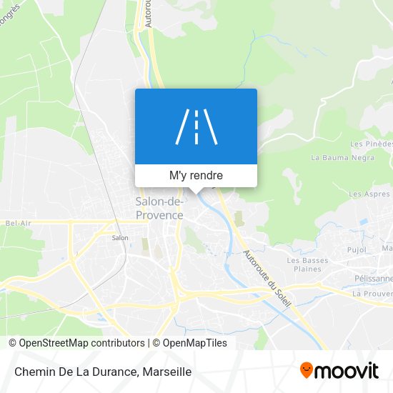 Chemin De La Durance plan