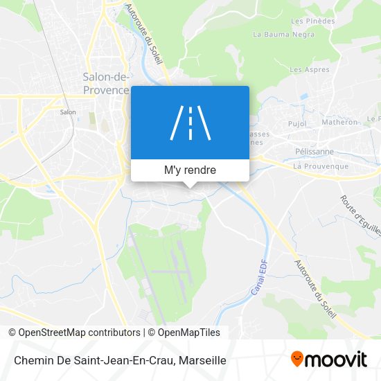 Chemin De Saint-Jean-En-Crau plan