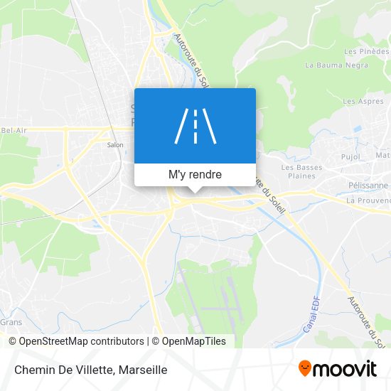 Chemin De Villette plan