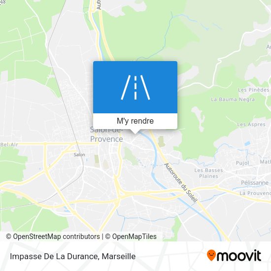 Impasse De La Durance plan