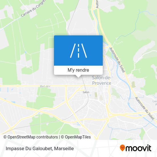 Impasse Du Galoubet plan