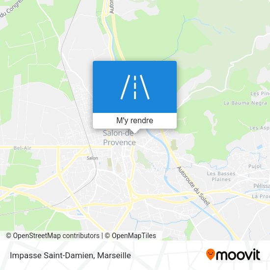 Impasse Saint-Damien plan