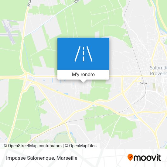 Impasse Salonenque plan