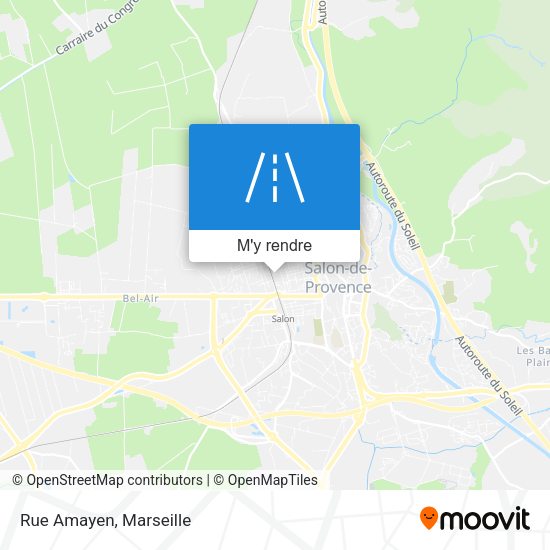 Rue Amayen plan