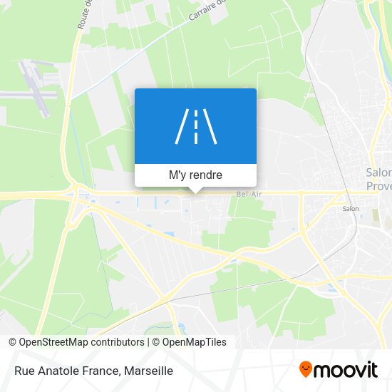 Rue Anatole France plan