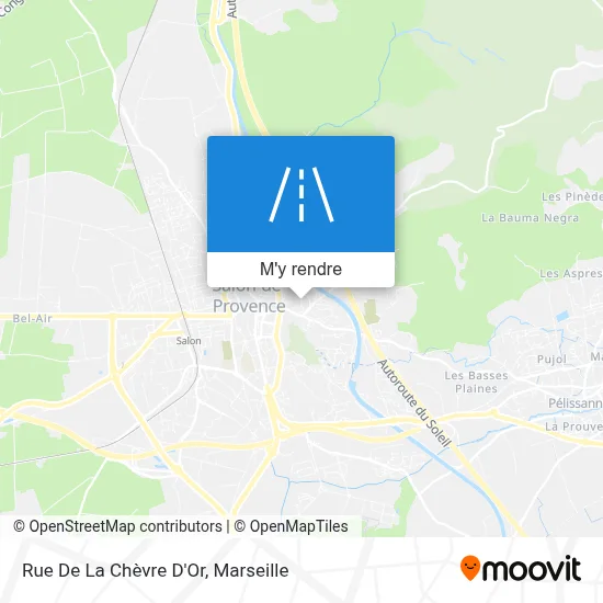 Rue De La Chèvre D'Or plan