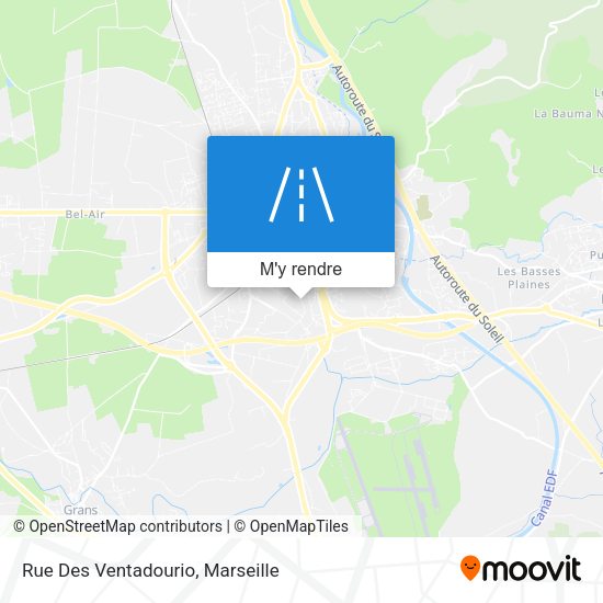 Rue Des Ventadourio plan