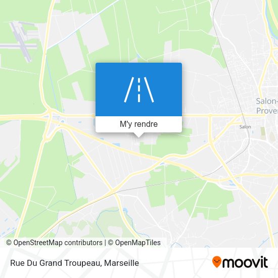 Rue Du Grand Troupeau plan