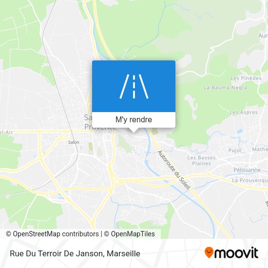 Rue Du Terroir De Janson plan