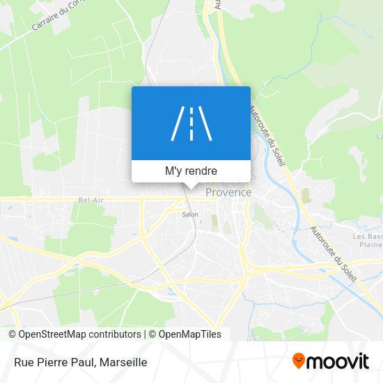 Rue Pierre Paul plan