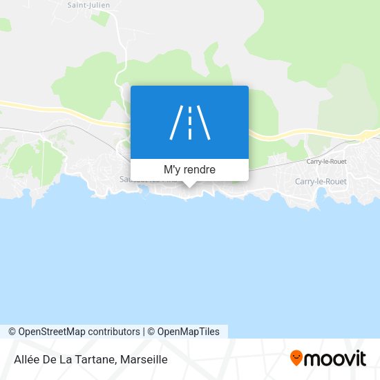 Allée De La Tartane plan