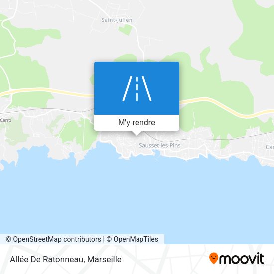 Allée De Ratonneau plan