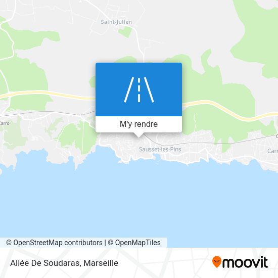 Allée De Soudaras plan