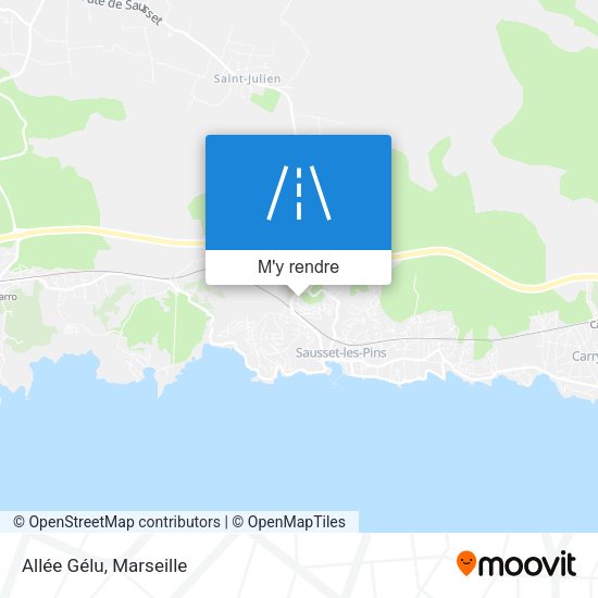 Allée Gélu plan