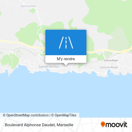 Boulevard Alphonse Daudet plan