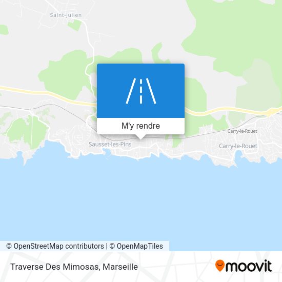Traverse Des Mimosas plan