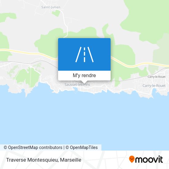 Traverse Montesquieu plan