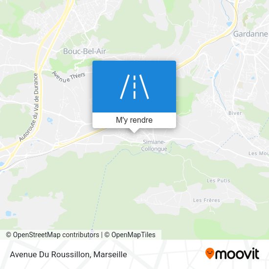 Avenue Du Roussillon plan