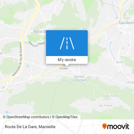 Route De La Gare plan
