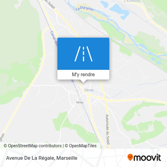 Avenue De La Régale plan