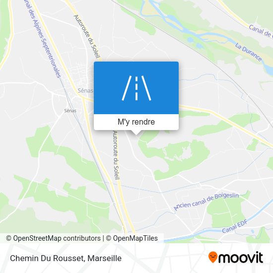 Chemin Du Rousset plan