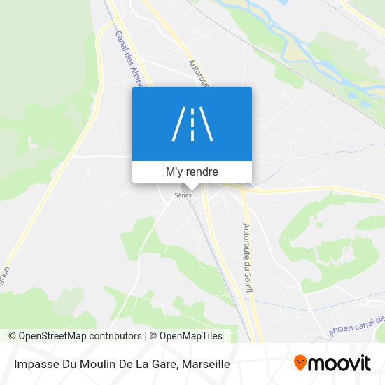 Impasse Du Moulin De La Gare plan