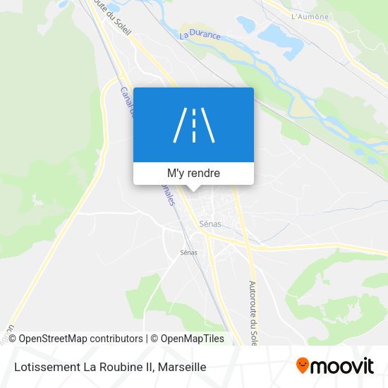 Lotissement La Roubine II plan