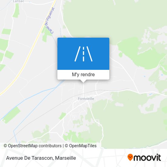 Avenue De Tarascon plan