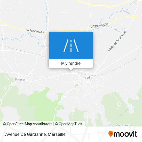 Avenue De Gardanne plan