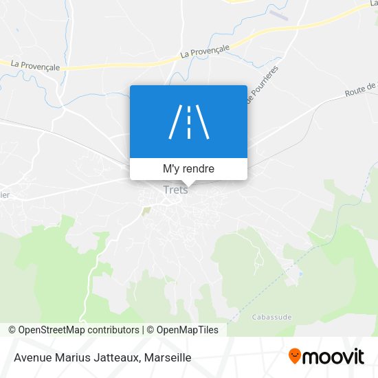 Avenue Marius Jatteaux plan