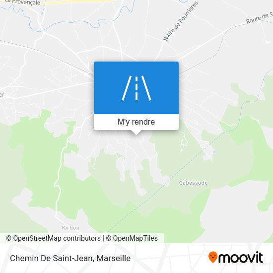 Chemin De Saint-Jean plan