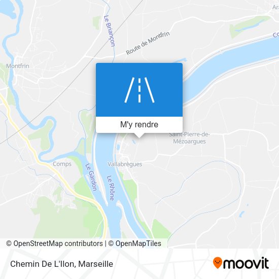 Chemin De L'Ilon plan
