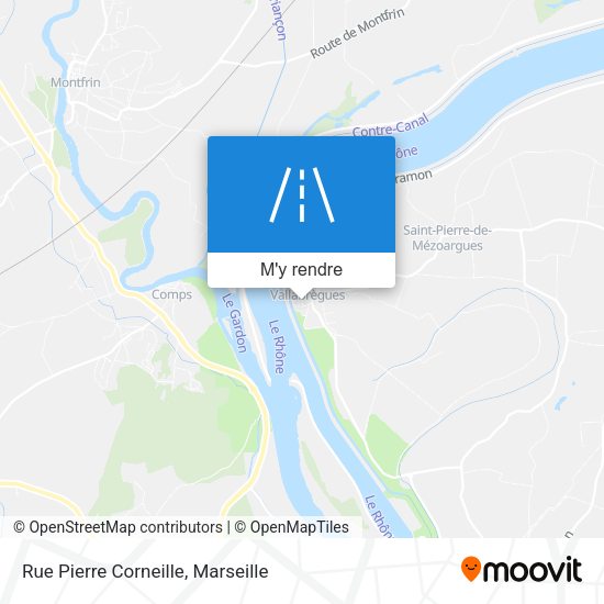 Rue Pierre Corneille plan