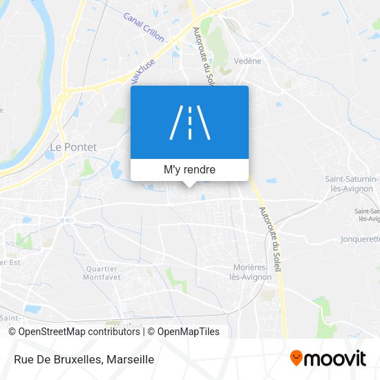 Rue De Bruxelles plan