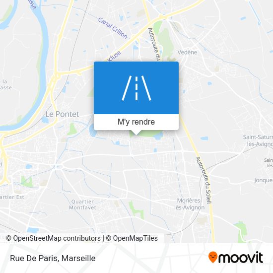 Rue De Paris plan
