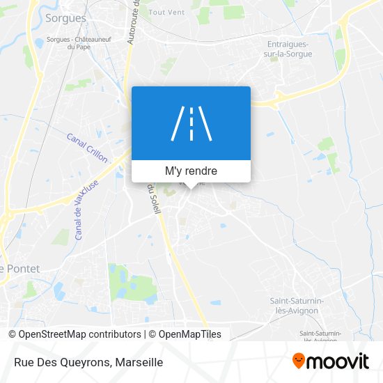 Rue Des Queyrons plan