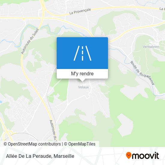 Allée De La Peraude plan