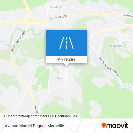 Avenue Marcel Pagnol plan