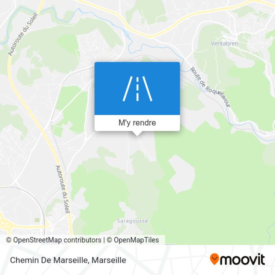 Chemin De Marseille plan