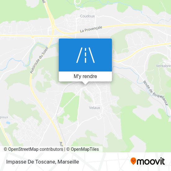Impasse De Toscane plan