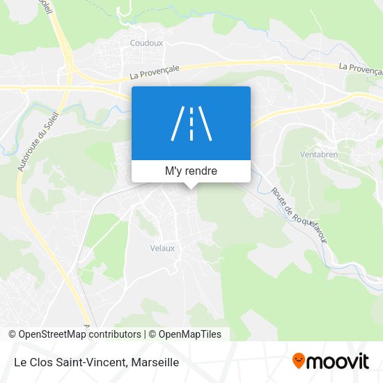 Le Clos Saint-Vincent plan