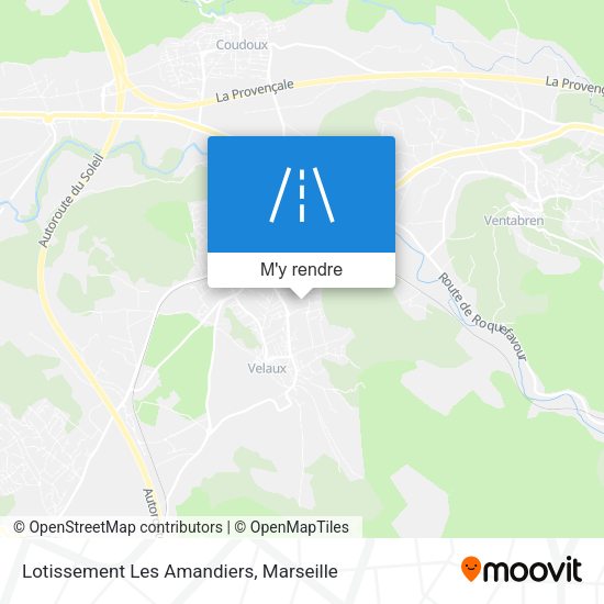 Lotissement Les Amandiers plan