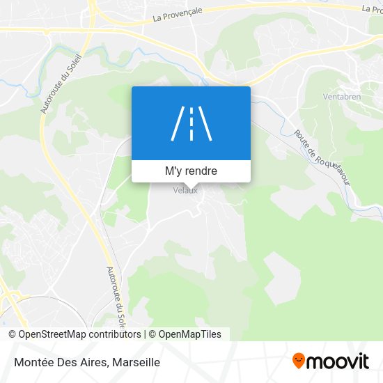 Montée Des Aires plan