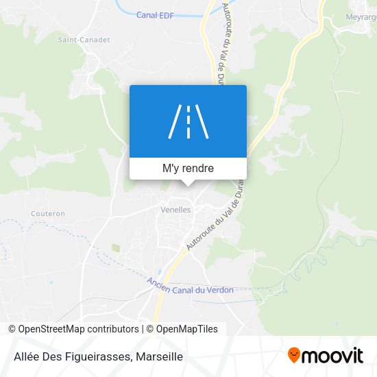 Allée Des Figueirasses plan