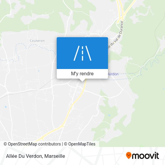 Allée Du Verdon plan