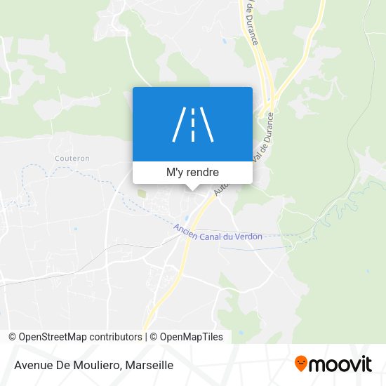 Avenue De Mouliero plan