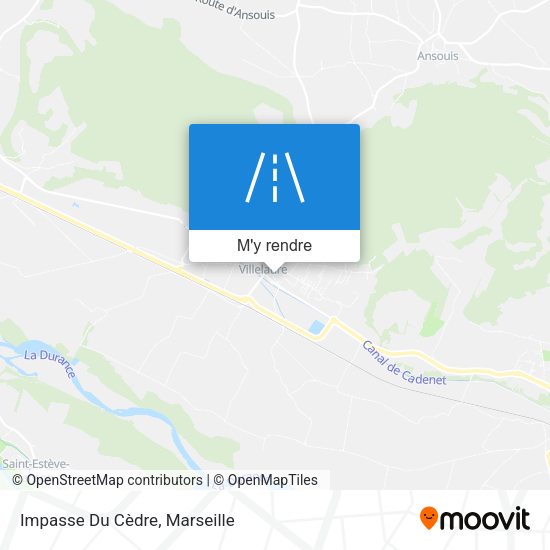 Impasse Du Cèdre plan