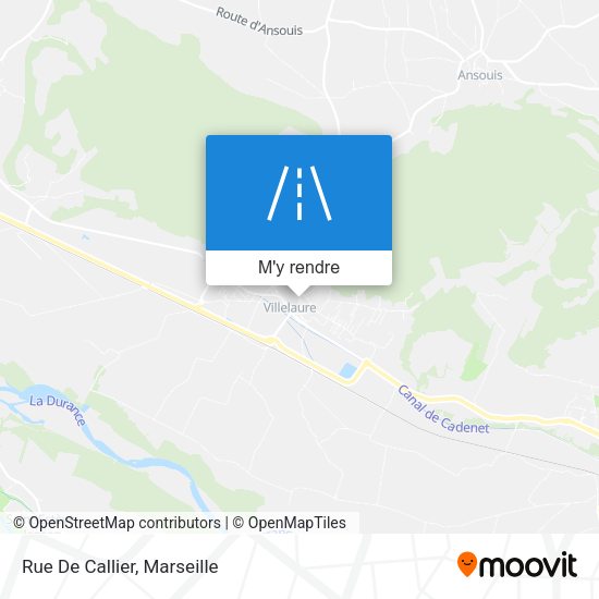 Rue De Callier plan